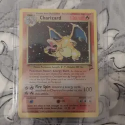 Charizard Base Set 2 Pokemon Holo English Card 4/130 - Image 2