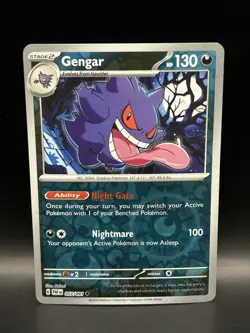 Reverse Holo Gengar Lot 057/091 (x4) - Pokemon Paldean Fates Cards - NM - Image 4