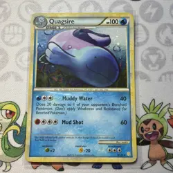 Quagsire 9/123 - HeartGold SoulSilver - Holo Pokemon Card - Image 1