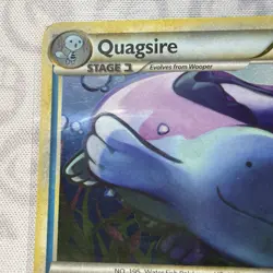 Quagsire 9/123 - HeartGold SoulSilver - Holo Pokemon Card - Image 3