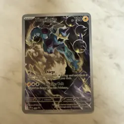Thunderous 209 Promo Card Scarlet & Violet Black Bolt ETB Pokemon TCG *C2 - Image 1