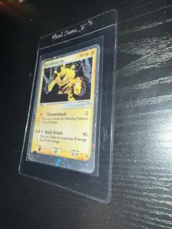 Pokemon Electabuzz ex Ruby and Sapphire 97/109 Holo Ultra Rare 90 HP Card 2003 - Image 2