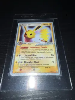 Pokemon Jolteon EX Delta Species 109/113 Holo Rare EX 100 HP Card 2005 - Image 1