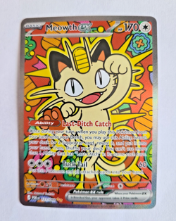 Meowth Ex 121/088 Perfect Order SIR - Near Mint Pokemon Card - Image 1
