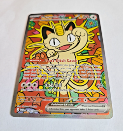 Meowth Ex 121/088 Perfect Order SIR - Near Mint Pokemon Card - Image 3