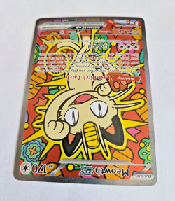 Meowth Ex 121/088 Perfect Order SIR - Near Mint Pokemon Card - Image 4