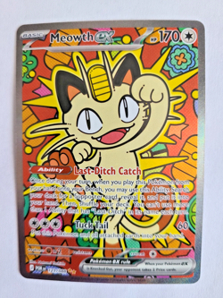 Meowth Ex 121/088 Perfect Order SIR - Near Mint Pokemon Card - Image 5