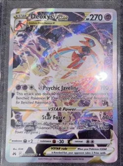 Pokemon TCG 18 Card Lot Charizard, Metal Mew, Deoxys VSTAR, Lumineon V Holo Foil - Image 5