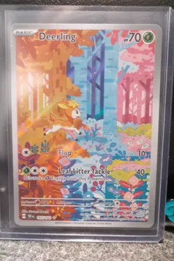 NM + Deerling 165/162 Illustration Rare Temporal Forces - Pokemon TCG - Image 2
