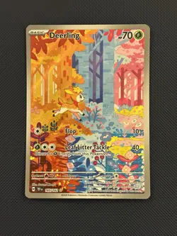 Pokemon TCG Deerling 165/162 Temporal Forces | Illustration Rare | NM/M - Image 1