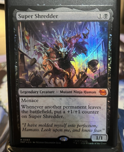 Super Shredder - Teenage Mutant Ninja Turtles (TMT) (Foil) (Near Mint) - Image 1