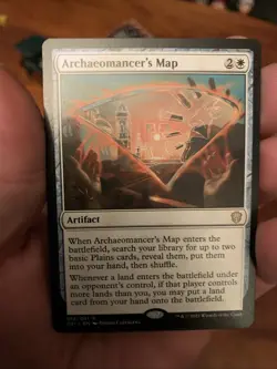 [MTG] Archaeomancer's Map (C21-12) (PLST) NM - Image 1