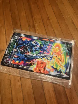 Brain Dead Machine Girl Magic The Gathering Playmat - Image 1