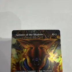 Splinter of the Shadows Borderless 0006 MTG Teenage Mutant Ninja Turtles Foil - Image 3