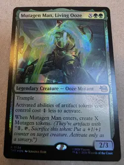 Mutagen Man Living Ooze - Foil - Teenage Mutant Ninja Turtles - Mtg - Image 1