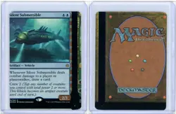Silent Submersible Rare Foil War of the Spark NFC Miscut MTG - Image 3