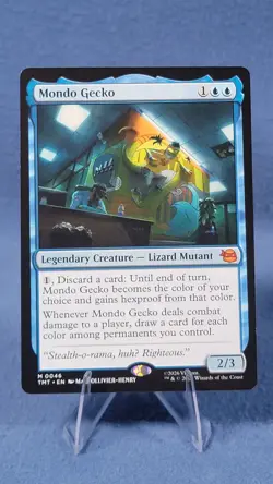 Mondo Gecko - Teenage Mutant Ninja Turtles - MtG - NM 🔮 - Image 1