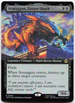 Armaggon, Future Shark (Extended Art) *Foil* TMT 264 NM - Image 1