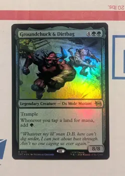 Groundchuck & Dirtbag (Foil) 0115 (R) MTG Teenage Mutant Ninja Turtles (TMT) - Image 1