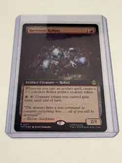 Ravenous Robots (Extended Art) R TMNT FOIL 271 NM - Image 1