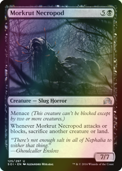 MTG Morkrut Necropod Foil ** Shadows over Innistrad ** English (NM) - Image 1