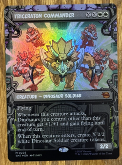 Teenage Mutant Ninja Turtles, Triceraton Commander - Foil Showcase - Image 1