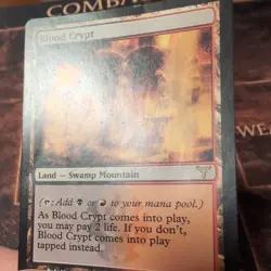 1x Blood Crypt Mtg Dissension MP - Image 3