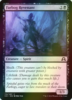 MTG Farbog Revenant Foil ** Shadows over Innistrad ** English (NM) - Image 1