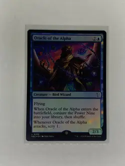 Oracle Of The Alpha Foil Near Mint Magic The Gathering - Image 1