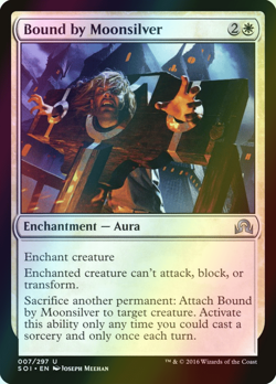 MTG Bound by Moonsilver Foil ** Shadows over Innistrad ** English (NM) - Image 1