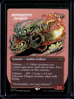 Draconautics Engineer - 341 - DFT - NM - MTG Magic the Gathering - Image 1