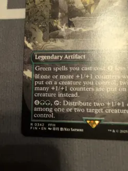 The Earth Crystal (Borderless) Final Fantasy Regular Magic The Gathering 2 GG - Image 5