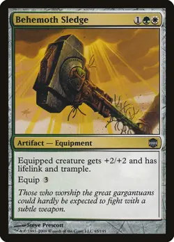 MTG Behemoth Sledge ** Alara Reborn ** English (NM) - Image 1