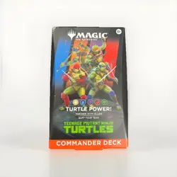 MTG Commander Deck "Turtle Power" Teenage Mutant Ninja Turtles TMNT NIB - Image 1
