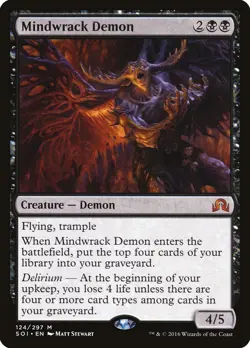 MTG Mindwrack Demon ** Shadows over Innistrad ** English (NM) - Image 1