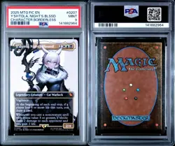 MTG Final Fantasy Y’Shtola Night’s Blessed Borderless PSA 9 - Image 3