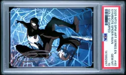 2025 MTG MARVEL'S SPIDER-MAN ART SERIES GOLD STAMPED SYMBIOTE SPIDER-MAN PSA 10 - Image 1