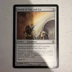 Mtg Sword Of Fire And Ice Dark steel Regular - Image 1