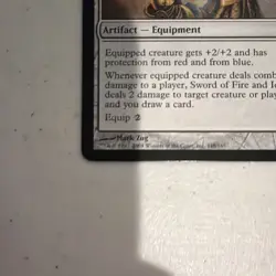 Mtg Sword Of Fire And Ice Dark steel Regular - Image 5