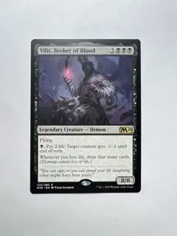 Vilis, Broker of Blood Core Set 2020 Rare Demon MTG [122] - Image 1