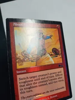 About Face FOIL Urza's Legacy MTG Magic the Gathering LP - Image 3