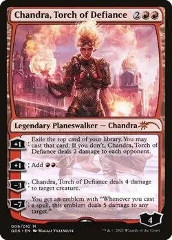 Chandra, Torch of Defiance Q06 NM MTG - Image 1