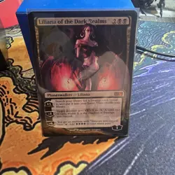 Liliana of the Dark Realms - M14 - Mythic Black Planeswalker - Wizards MTG - Image 1