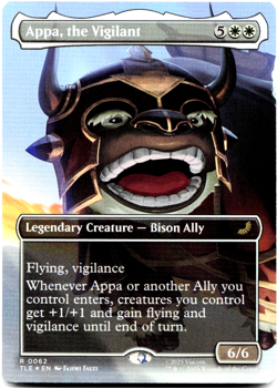 Appa, the Vigilant (Borderless Foil) - Avatar: The Last Airbender - MTG TLE 0062 - Image 2