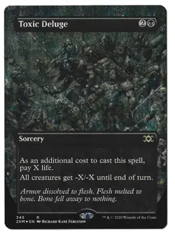 Toxic Deluge (Borderless) - [Foil] Double Masters LP - Image 1