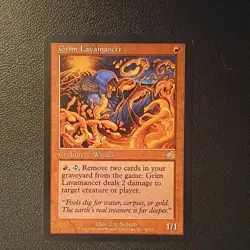 Grim Lavamancer Torment Rare NM MTG Magic the Gathering - Image 1