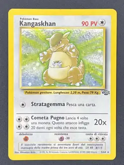 Pokemon TCG Kangaskhan Jungle 5/64 Holo Unlimited Holo Rare BASE Set - Image 2