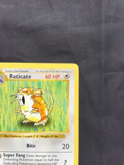 Pokemon Cards: Base Set 1st Edition Uncommon: Porygon 39/102 - Image 3