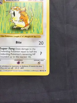 Pokemon Cards: Base Set 1st Edition Uncommon: Porygon 39/102 - Image 4