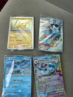 Pokemon 2025 Holiday Calendar Sealed Stamped Promos (COMPLETE SET OF 8) NEW - Image 2